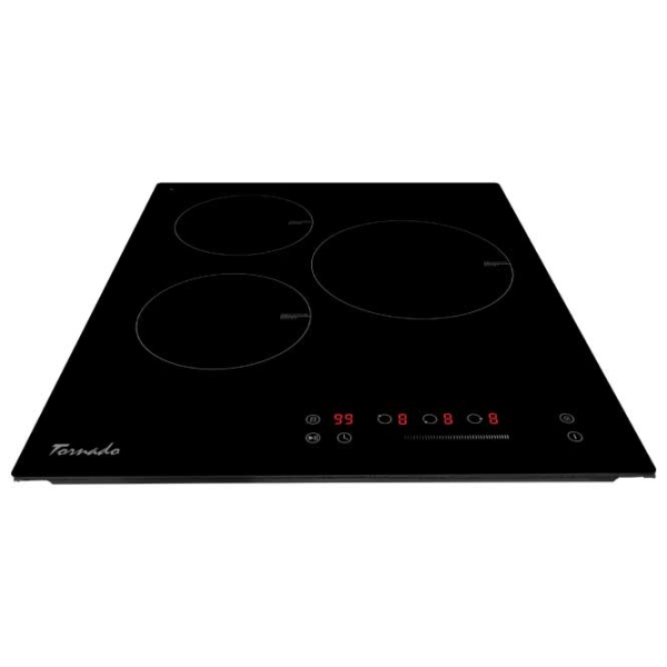 Plită încorporabilă electrică Tornado GTR 450NLP Black Vitroceramică, , Electric photo 2