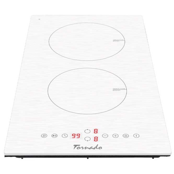 Plită încorporabilă electrică Tornado GTR300NLP White Vitroceramică, 3700 W photo 2