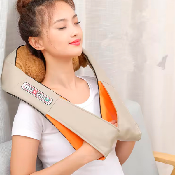 Aparat de masaj Neck Kneading S175-1 Beige  photo 2