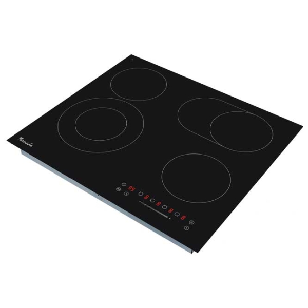 Plită încorporabilă electrică Tornado GTR-CF6603N Black Vitroceramică, 6600 W, Electric photo 2