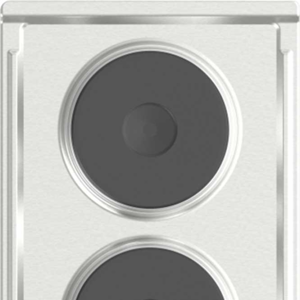 Plită încorporabilă electrică Tornado BRD30 2E IIX Inox Inox, 3000 W, Electric photo 4
