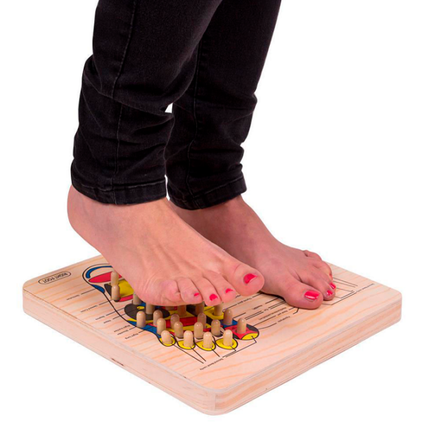 Aparat de masaj Insportline 16912 Wooden  photo 2