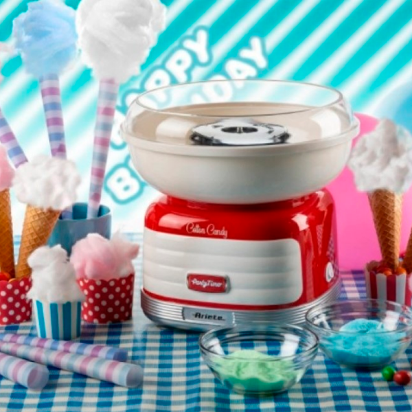Aparat pentru vată de zahăr Ariete 2973 White Red 450 W photo 5
