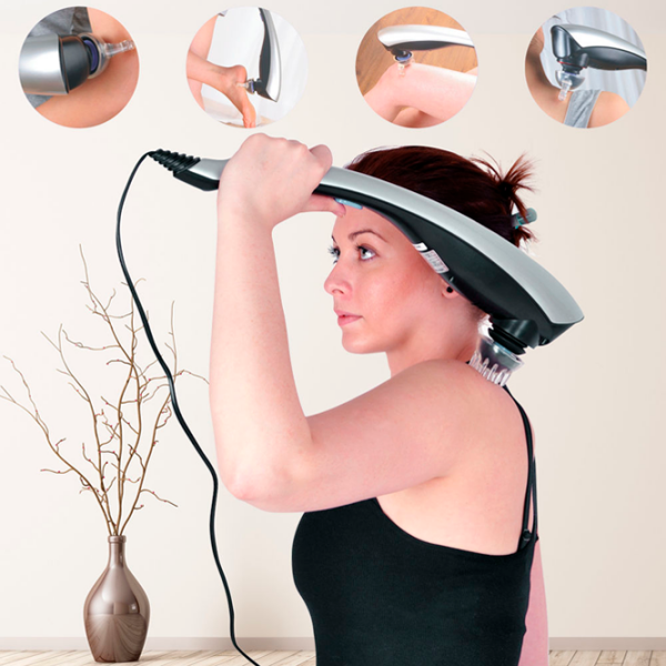 Aparat de masaj Insportline 7691 Silver  photo 2