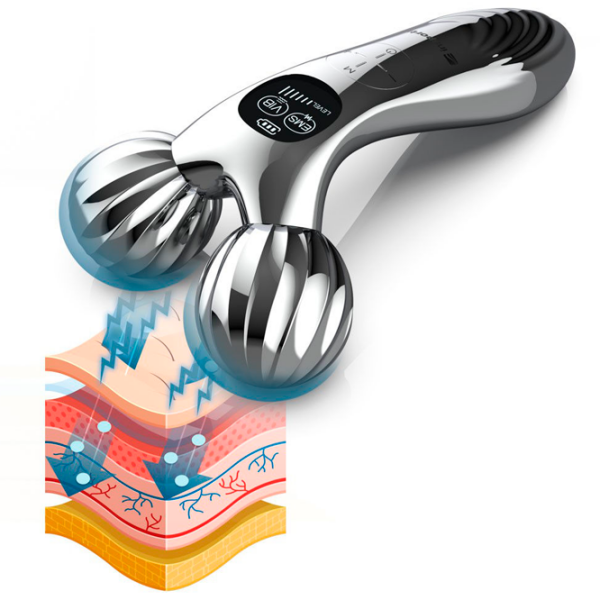 Aparat de masaj Insportline 23087 Silver  photo 5