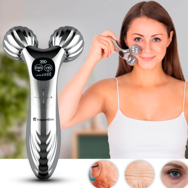 Aparat de masaj Insportline 23087 Silver  photo 6