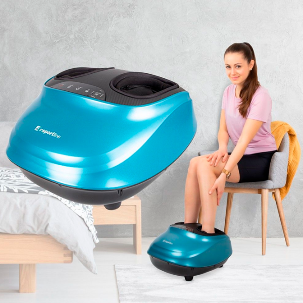 Aparat de masaj Insportline 22844 Blue  photo 6