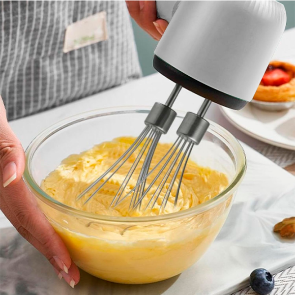 Mixer MixCream Electric Egg Beater White 50 W, Numărul de viteze: 3, Regim turbo photo 8