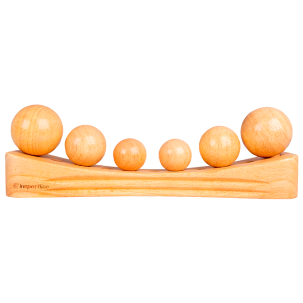 Aparat de masaj Insportline 25249 Wooden  photo 1