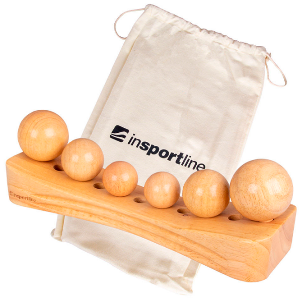 Aparat de masaj Insportline 25249 Wooden  photo 5
