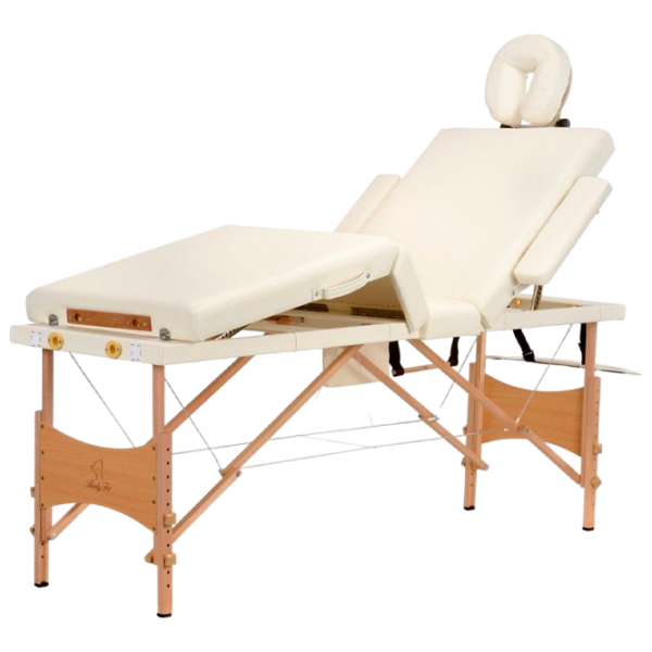 Masă de masaj Bodyfit 642 White  photo 1