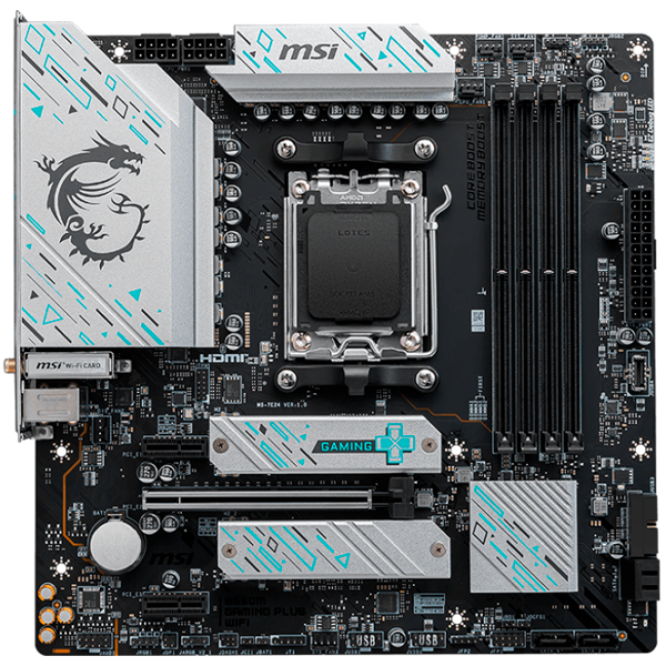 Материнская плата MSI B650M GAMING PLUS WIFI mATX  photo 1