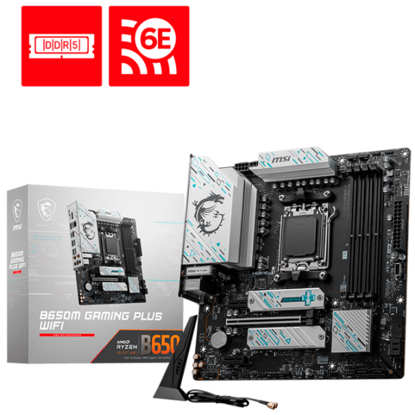 Материнская плата MSI B650M GAMING PLUS WIFI mATX  photo 5