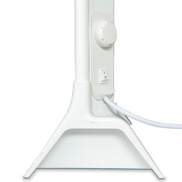 Convector Ensto EPHBM10MP White 15 m², 1000 W, Mecanic, Pe podea photo 2