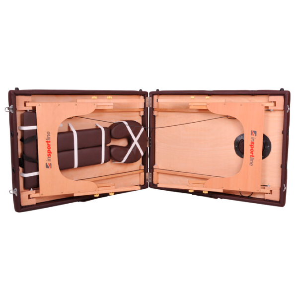 Masă de masaj Insportline 9410 Brown  photo 6