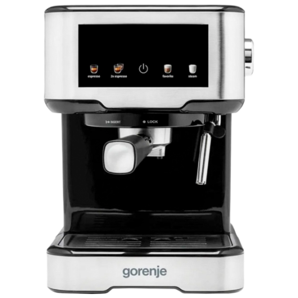 Espressor Gorenje ESCM15CD Inox 1100 W, 1.5 l, Bloc termic photo 1