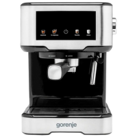 Espressor Gorenje ESCM15CD Inox 1100 W, 1.5 l, Bloc termic