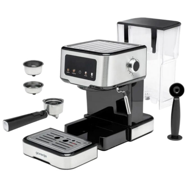 Espressor Gorenje ESCM15CD Inox 1100 W, 1.5 l, Bloc termic photo 5