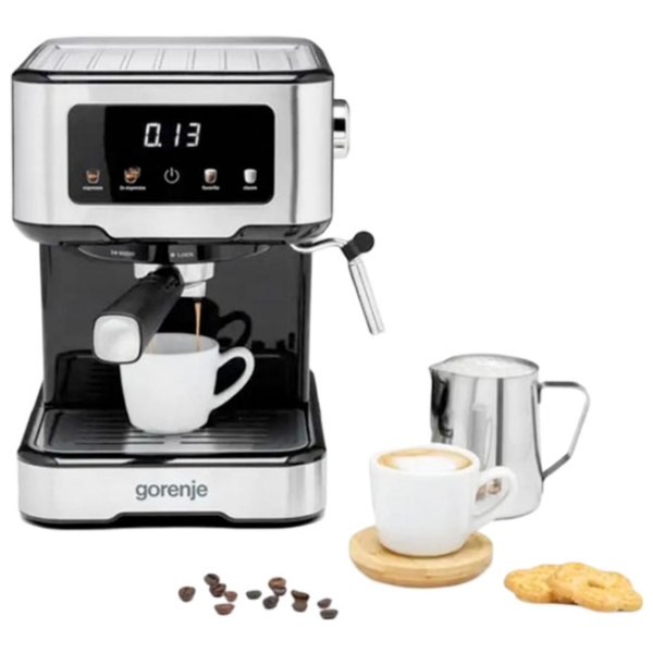 Espressor Gorenje ESCM15CD Inox 1100 W, 1.5 l, Bloc termic photo 6