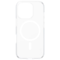 Husă pentru smartphone Apple iPhone 16 Pro (Hard Care) White Transparent PanzerGlass, TPU, MagSafe Back