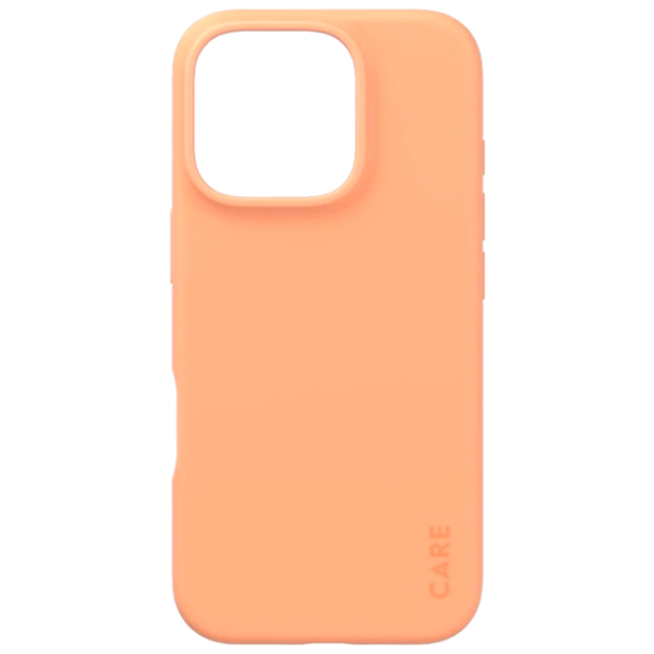 Чехол для смартфона Apple iPhone 16 Pro Max (Care) Peach Оранжевый PanzerGlass, ТПУ, Back photo 1