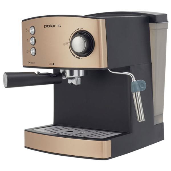 Espressor Polaris PCM1527AE Champagne 850 W, 1.5 l, Bloc termic photo 3