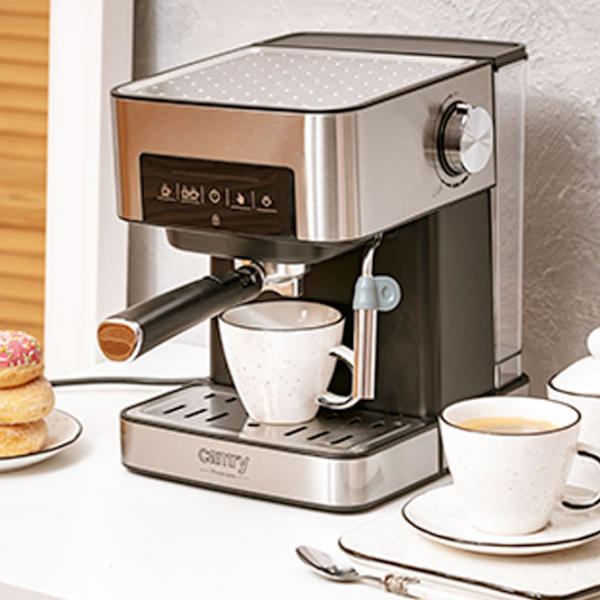Espressor Camry CR-4410 Silver 1000 W, 1.6 l, Bloc termic photo 9