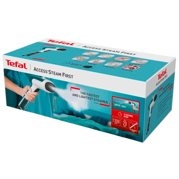 Vaporizator de călcat vertical Tefal DT6131E0 White 1300 W, 20 g/min, 0.07 l photo 7