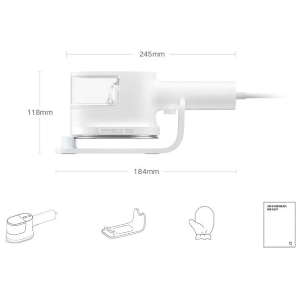 Vaporizator de călcat vertical Xiaomi BHR9034EU White 1200 W, 20 g/min, 150 ml photo 6