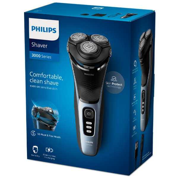 Бритва электрическая Philips S3243/12 Черный  photo 7