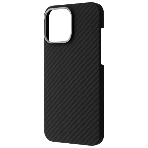 Husă pentru smartphone Apple iPhone 16 Pro (Carbon Slim) Carbon Black Proove, TPU, MagSafe photo 1