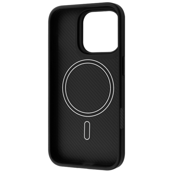 Чехол для смартфона Apple iPhone 16 Pro (Force Armor) Угольный Черный Proove, Силикон, MagSafe photo 2