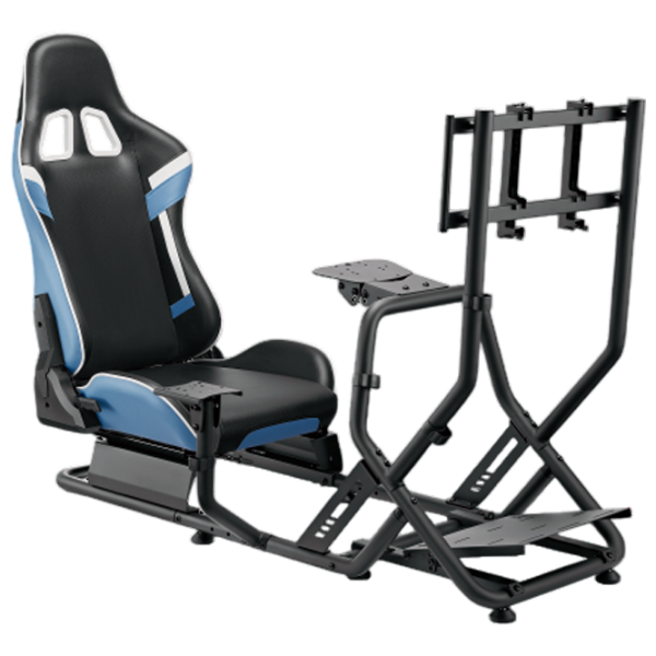 Игровое кресло LUMI Gaming Playseat LRS09-BS03 Черный Синий  photo 1