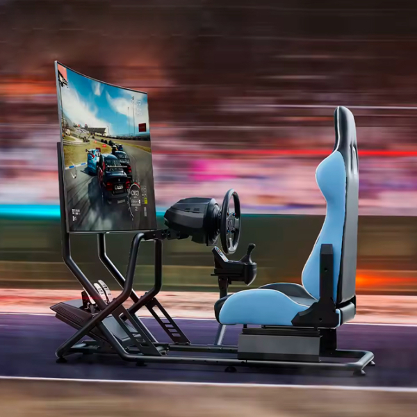 Игровое кресло LUMI Gaming Playseat LRS09-BS03 Черный Синий  photo 4