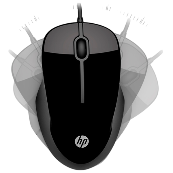 Tastatura & Mouse HP 200 Kit Black Home and Office, Cu fir photo 6