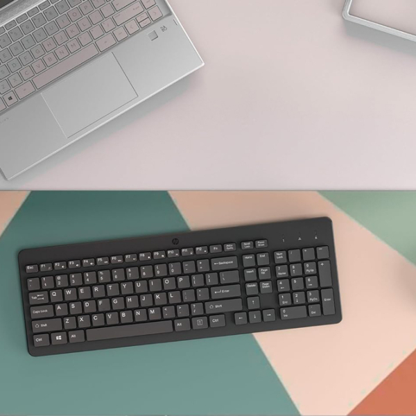 Клавиатура HP 220 Wireless Черный Для дома и офиса, Беспроводные photo 5