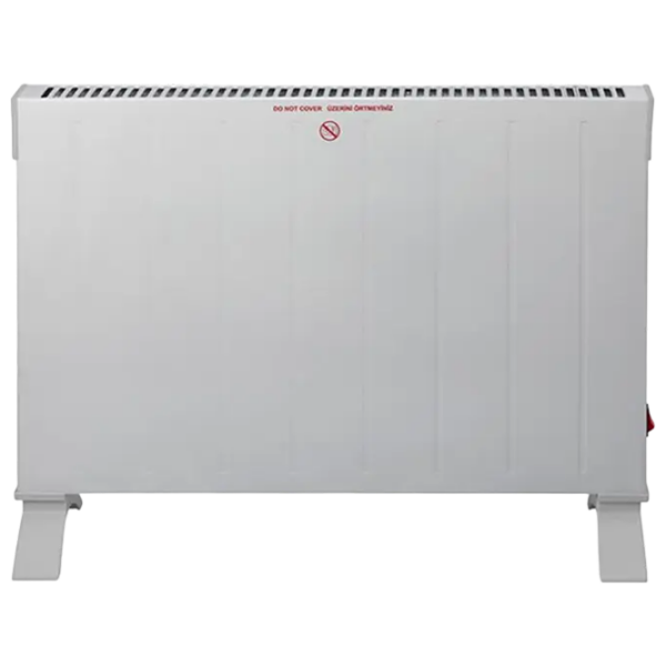 Convector Kumtel HC-2930 White 20 m², 2000 W, Mecanic, Pe podea photo 2