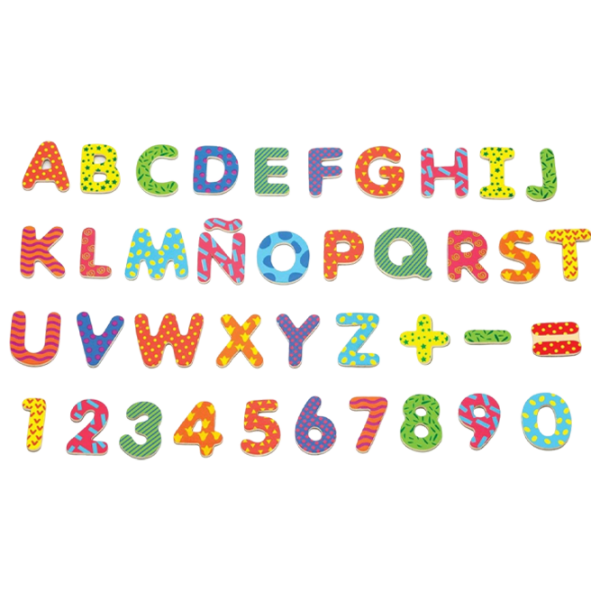 Развивающий набор VIGA Magnetic Letters and Numbers Развитие, 1.5+