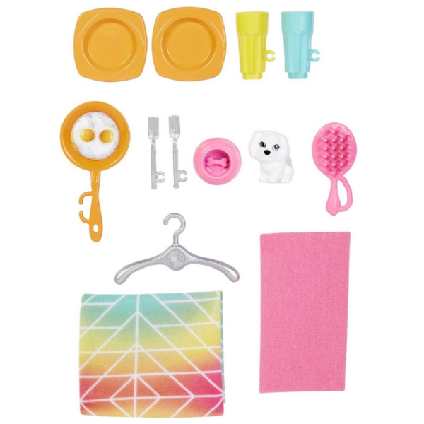 Căsuță pentru păpuși Barbie Barbie's Portable House model HCD47 3+ photo 8