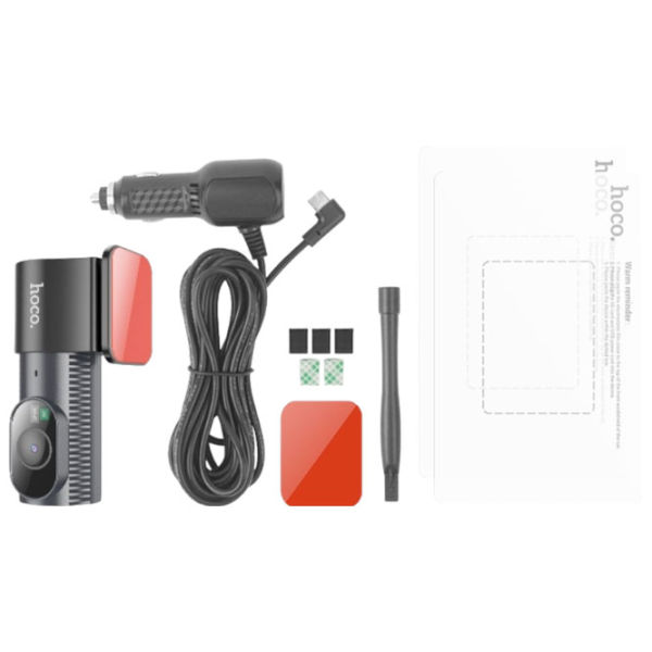 Cameră Auto Hoco DV7 2K Black Lingtong GP2178/ Black photo 3