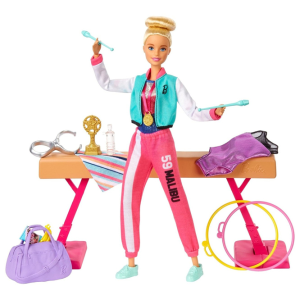 Păpușă Barbie Gymnast sportivă GJM72 3+ photo 2