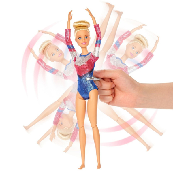Păpușă Barbie Gymnast sportivă GJM72 3+ photo 4