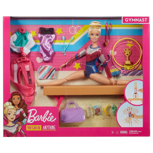 Păpușă Barbie Gymnast sportivă GJM72 3+ photo 7