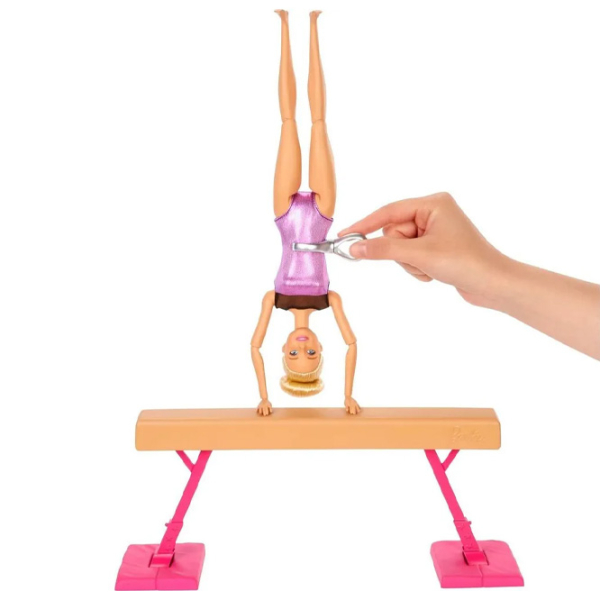 Păpușă Barbie Gymnast sportivă GJM72 3+ photo 8