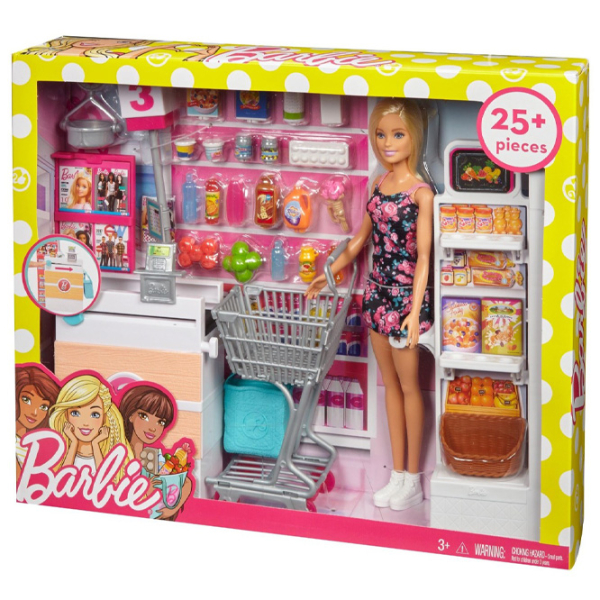 Set Barbie Supermarket Magazin FRP01 3+ photo 7
