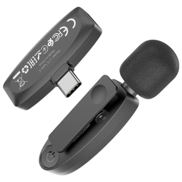Microfon Hoco L15 Crystal Black  photo 5