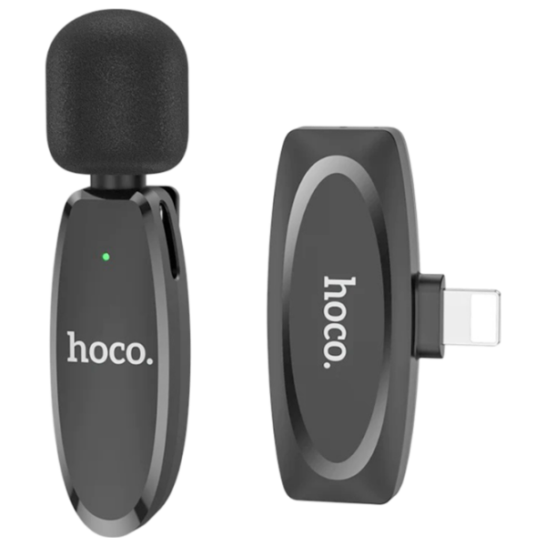Microfon Hoco L15 Crystal Black  photo 1