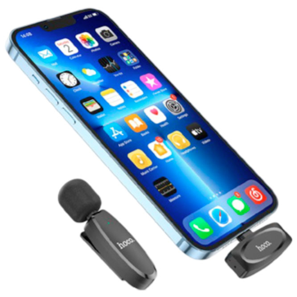 Microfon Hoco L15 Crystal Black  photo 5
