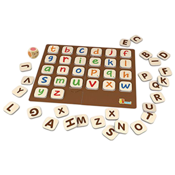 Joc educativ VIGA Learning Alphabet Game Dezvoltare, 3+ photo 1