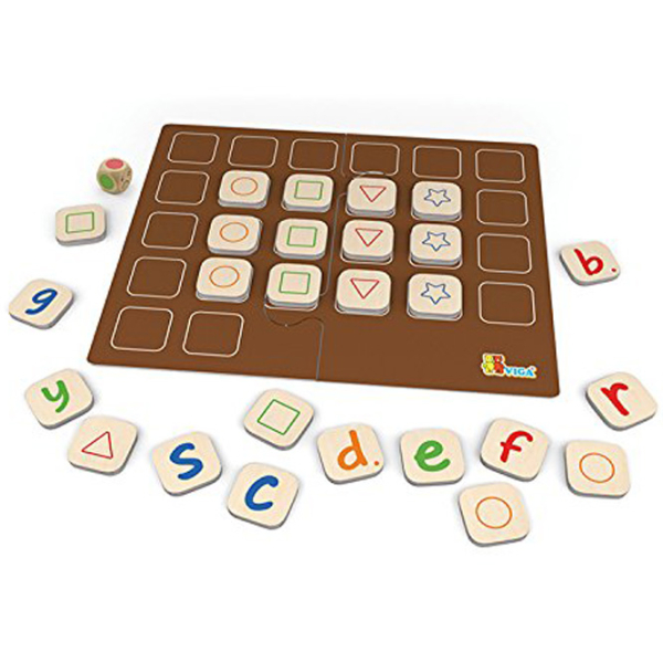 Joc educativ VIGA Learning Alphabet Game Dezvoltare, 3+ photo 2